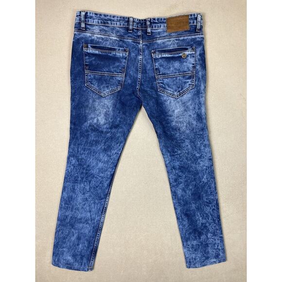 Philipp Plein Jeans Womens 38 Blue Strawberry Cheesecake‎ Denim Adult - Picture 12 of 13